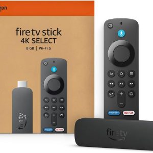 Amazon Fire TV Stick 4K Select (newest model), start streaming in 4K, AI-powered search, and free & live TV